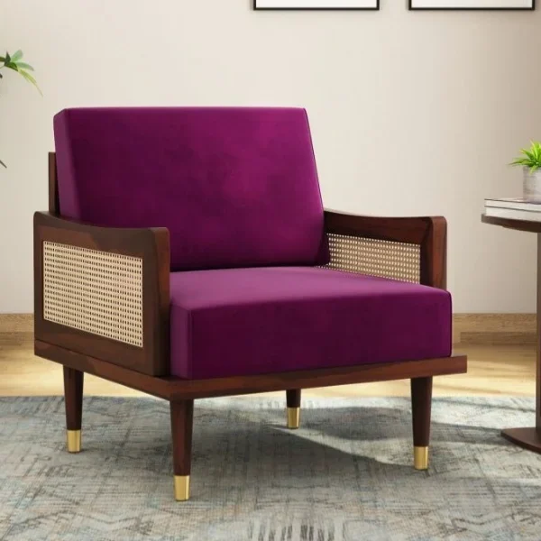 Elton Cane Arm Chair