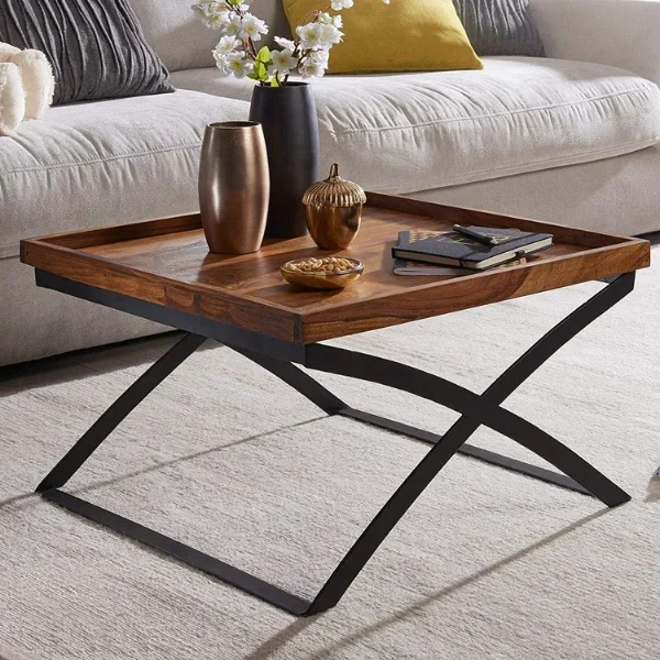 Bastia Solid Wood Coffee Table