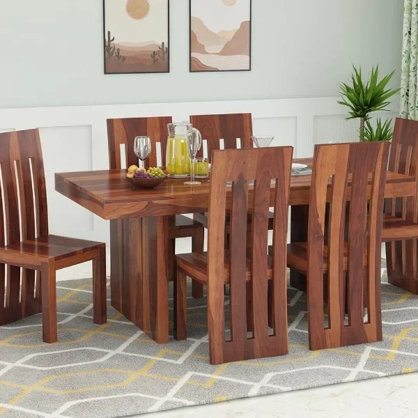 Wertex 6 Seater Dining Set with Cushion