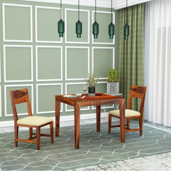 Woodora 2 Seater Dining Set With Cushion