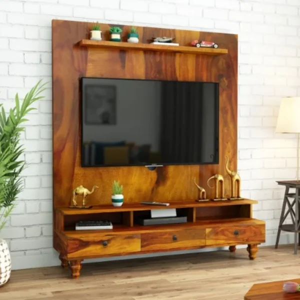 Brutt Wooden Entertainment Unit