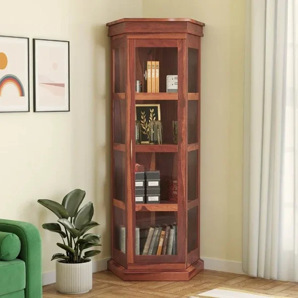 George Solid Wood Book Shelf