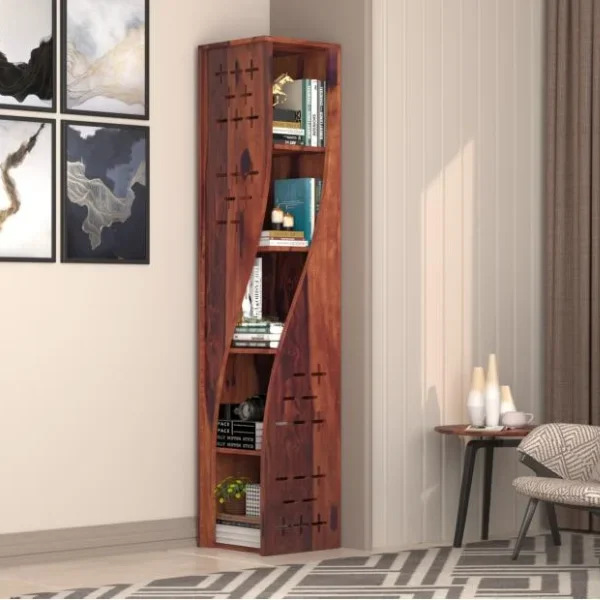Osha Corner Bookshelf