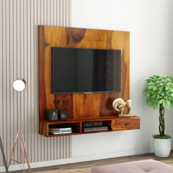 Ource Wooden Wall Mount TV Unit