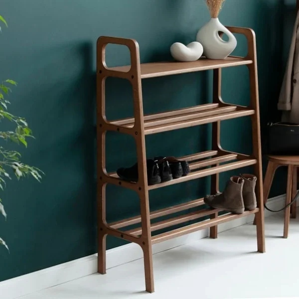 Wooden Shoes rack