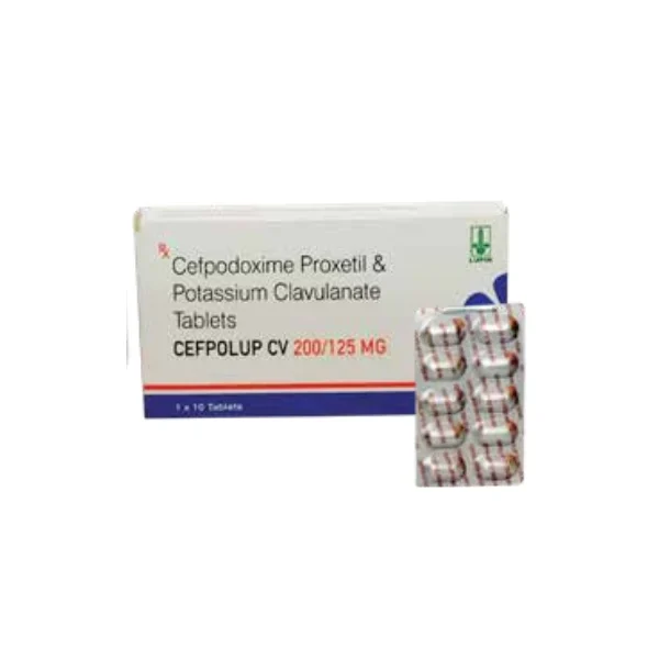 CEFPOLUP CV 200/125 MG