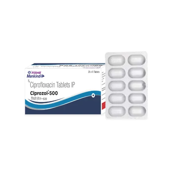 Ciprozol-500 Tabs.